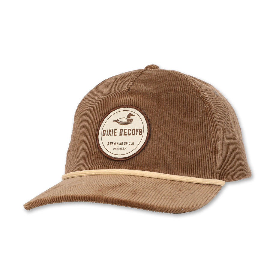 Corduroy Rope Hat - Brown
