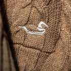 duck hunting cardigan sweater logo