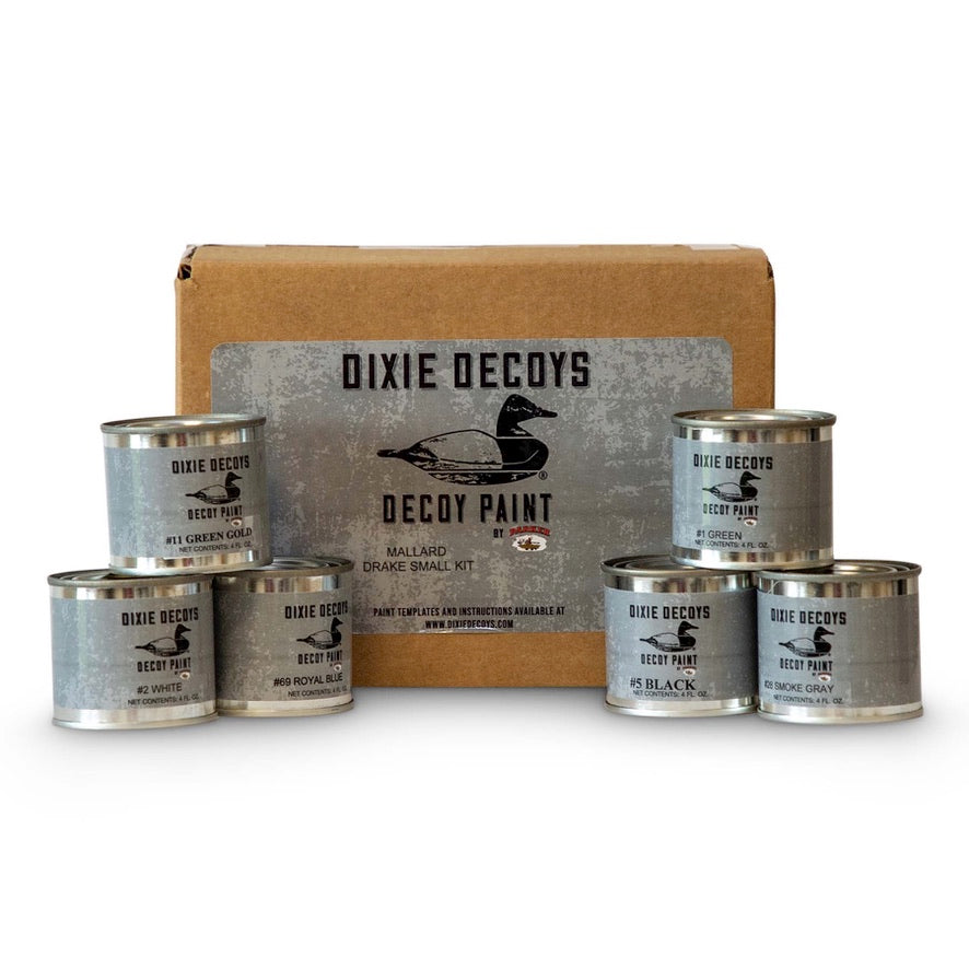 Decoy Paint Kit - Large – Dixie Decoys