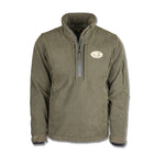 olive drab duck hunting pullover jacket